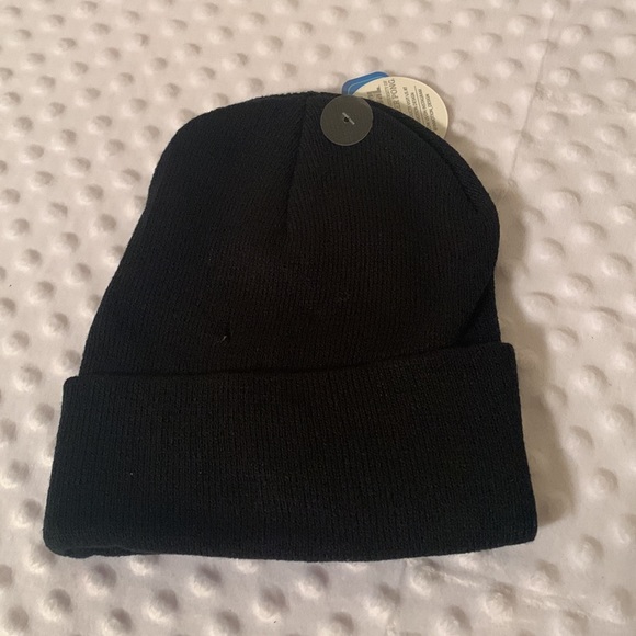 NWT! Trendy Moon 🌙 Patch Beanie with Gray Gloves. Unisex, one size. - Picture 4 of 4